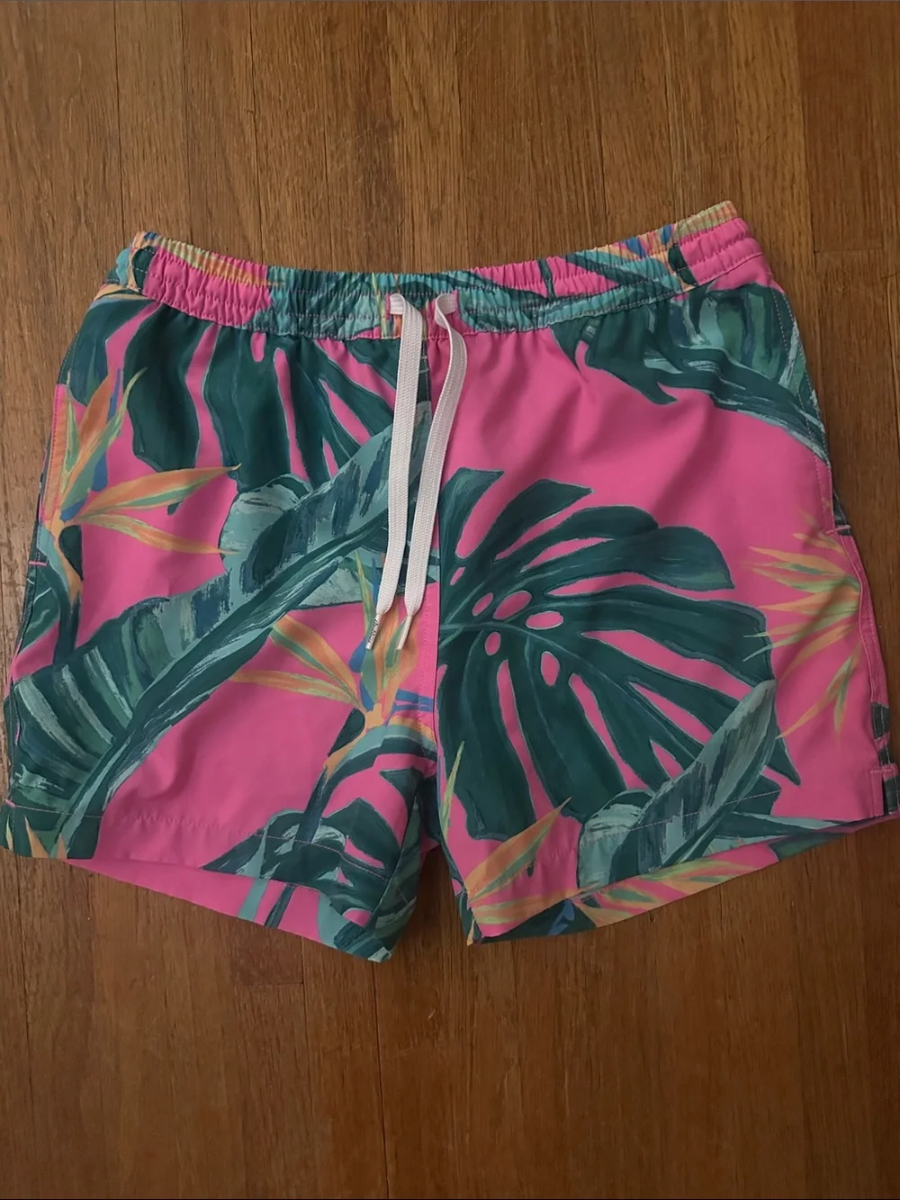 Chubbies Bords of Paradise Tropical Leaf Print Youth Shorts